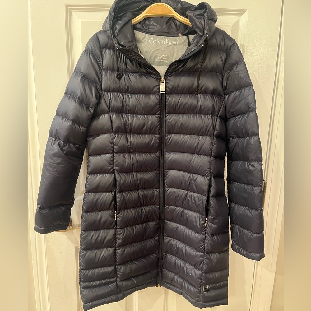 Calvin Klein Packable Lightweight Premium Women's Down Jacket | Size M |